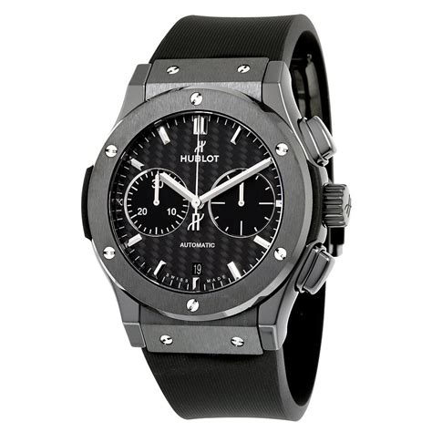 hublot classic fusion chronograph black|hublot classic fusion special edition.